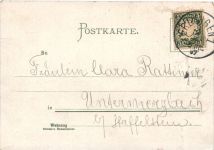 Gruss aus Erlangen - Litho