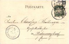 Gruss aus Erlangen - Litho