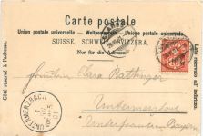 Gruss aus Glarus - Litho