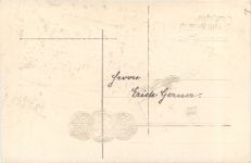 Neujahr - Geld auf Ansichtskarte