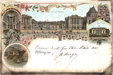 Souvenir de Versailles - Litho