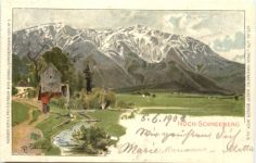Hoch-Schneeberg - Litho