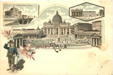 Ricordo di Roma - Litho