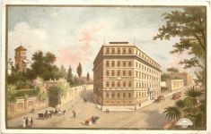 Roma - Eden Hotel - Litho
