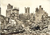 Evreux 1940 - La Cathedrale