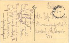 Charleroi - Entree de la Ville - Feldpost