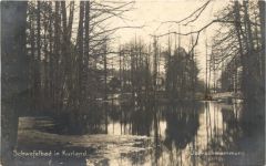 Schwefelbad in Kurland - Feldpost