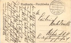 Wilna - Katharina Denkmal - Feldpost
