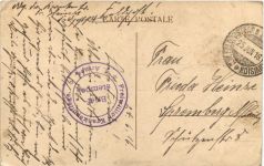 Wervicq - Pont Frontiere - Feldpost