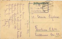 Le Chatelet - Feldpost