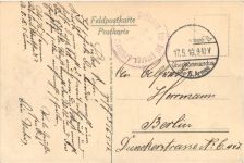 Stenay - Kanalbrücke und Uferstrasse - Feldpost