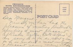 Chicago - Hotel Knickerbocker