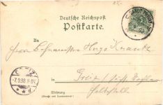 Gruss von der Schlachtfeldern um Metz - Litho