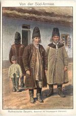 von der Süd-Armee - Ruthenische Bauern - Strypagegend