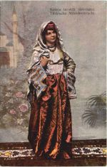 Gruss aus Bosnien - Türkische Mädchentracht