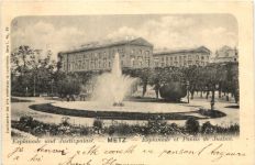 Metz - Esplanade und Justizpalast