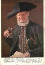 Künstler Ak R. Nitsch - Thüringer Bauer