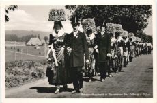 Schäppelhochzeit in Sommerau bei Triberg