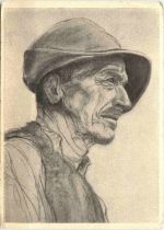 Künstler Ak Peter Robert - Bauer