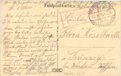 Mühle St. Souplet - Feldpost