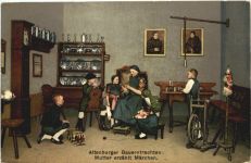 Altenburger Bauerntrachten - Mutter erzählt Märchen