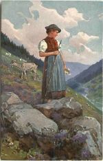 Künstler Ak Fr. Reiss - Schwarzwädler Leben