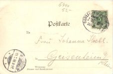 Gruss aus Bebra - Nürnberger Strasse