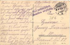 Bahnhof Bebra - Kriegsjahr 1914/15