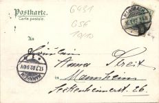 Gruss aus Mansbach - Litho - Hohenroda