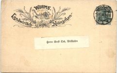 Worms - Landwirtsch.-Kränzchen