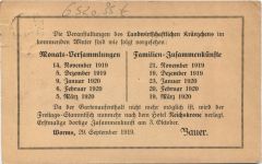 Worms - Landwirtsch.-Kränzchen
