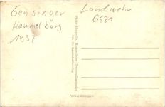 Gensinger Landwehr Hammelburg 1937 - 3. Reich - Gensingen