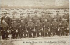 Bahnhofswache Oberwesel - II. Landst.-Komp. 1914