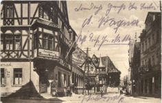 Bacharach am Rhein - Partie aus der Innstadt