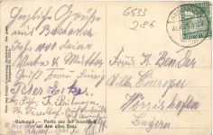 Bacharach am Rhein - Partie aus der Innstadt