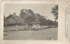 Panje Haus in Wolhynien - Ukraine - Feldpost