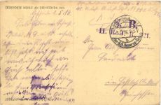 Zerstörte Mühle an der Strypa 1915 - Feldpost