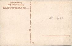 Neubrandenburg - Fritz Reuter Denkmal