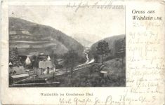 Gruss aus Weinheim in Baden - Waldmühle im Gorxheimer Thal