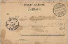 Gruss aus Helmstadt Baden - Litho