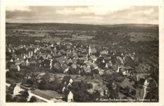 Klein-Sachsenheim vom Flugzeug aus