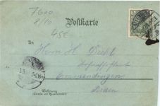 Gruss aus Offenburg - Litho