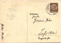 Gymnasium Lahr - Einjähriges 1937