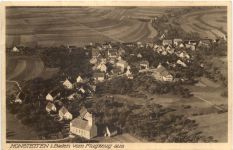 Honstetten in Baden vom Flugzeug aus
