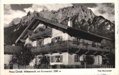 Mittenwald - Haus Christl