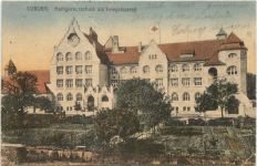 Coburg - Heiligkreuzschule als Kriegslazarett