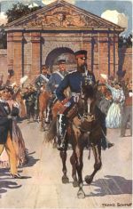 Landau Pfalz - Auszug des Kronprinzen von Preussen