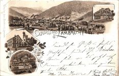 Gruss aus Lambrecht - Litho