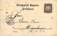 Gruss aus Lambrecht - Litho