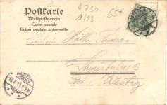 Gruss aus Unna Königsborn - Litho
